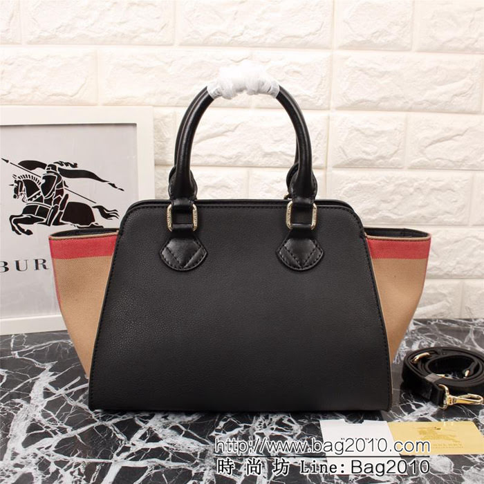 BURBERRY巴寶莉 獨家爆款 立體結構感 Canvas格紋托特包 39921  Bhq1001